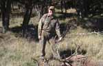 red stag trophy with long tines